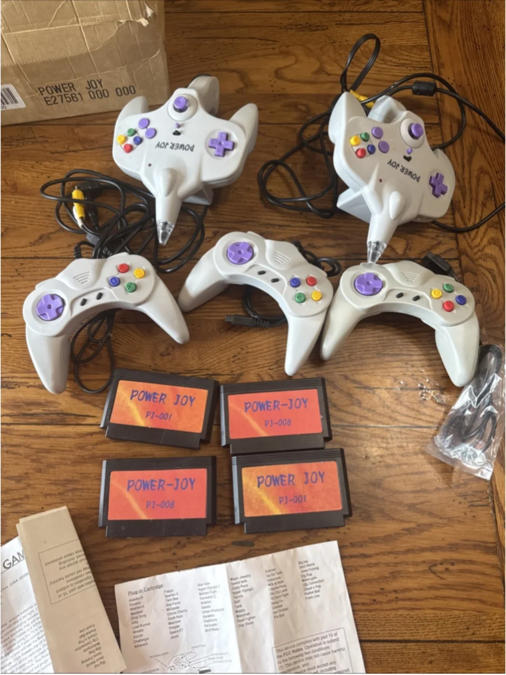 Power Joy Classic TV Game Limited Edition 84 Extra Games Plug N’ Play Works! VTG